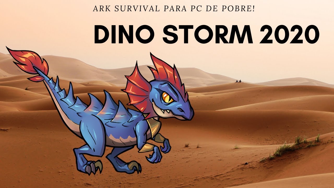 Dino Storm - Um jogo grátis com Cowboys, Dinossauros e armas Laser