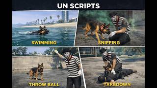 Advanced Player-Controlled K9 System For Fivem Tracking, Detection & Takedowns