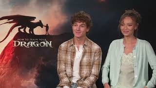 Flying High with How To Train Your Dragon Stars Mason Thames and Nico Parker