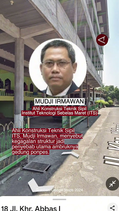 Jadi sorotan, ini tampak struktur bangunan Ponpes Al Khoziny yang ambruk