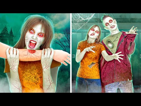 ZOMBIE PRANKS || DIY Funny Pranks by 123 GO!