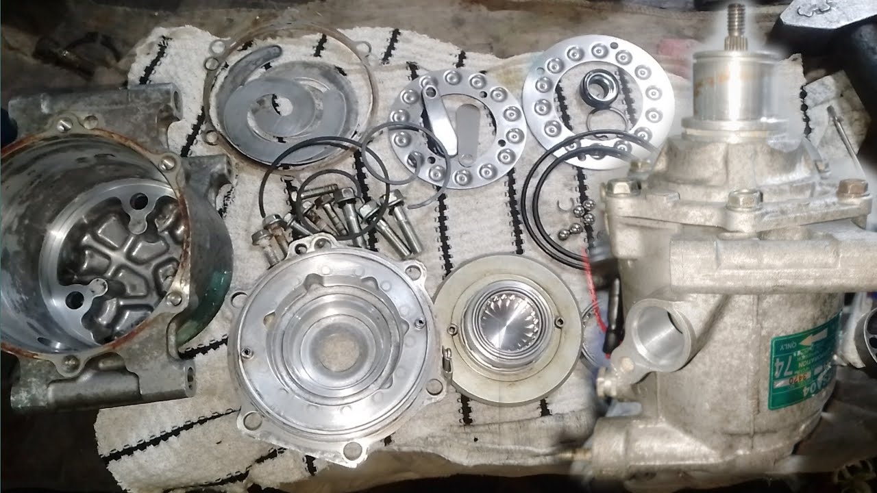 Honda Life compressor Repairing |Reasaamble Honda Life compressor | How to repair car ac compressor