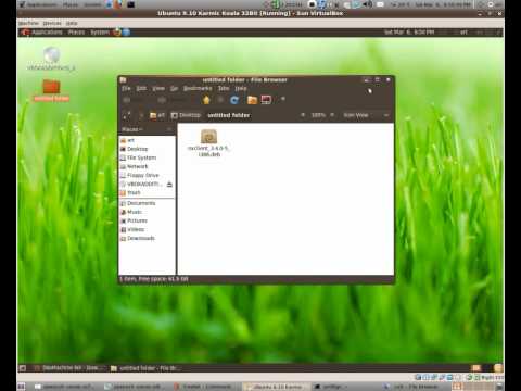 Connect Remote Computer - SSH & FreeNX Part 3/5