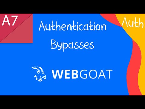 [A7] Authentication Bypasses - WebGoat
