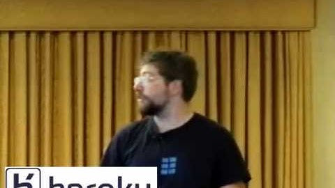 Heroku Postgres PostgreSQL-as-a-Service Petervan Hardenberg Governor