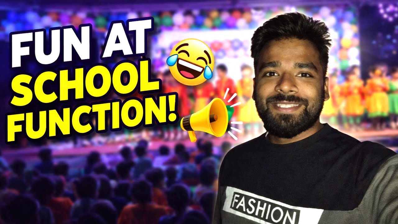 Fun At School Function 🤣.... - YouTube