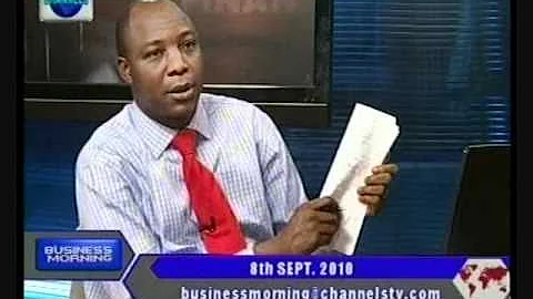 Marketplace Analysis with Mike Itegboje on Business Morning,080910 Part 2