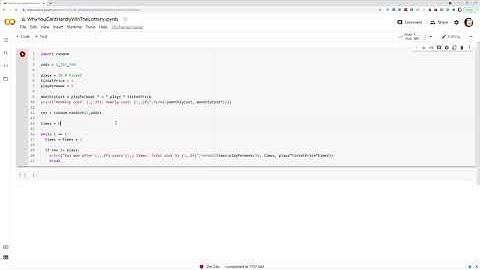 Why We Hardly Can Win The Lottery But It Happens Anyways. Demonstration via Simulation. DIY.
