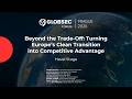 Havel stage | Beyond the Trade-Off: Turning Europe's Clean Transition into Competitive Advantage
