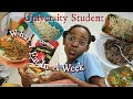 What I Eat In A Week As A University Student||SOUTH AFRICAN YOUTUBER