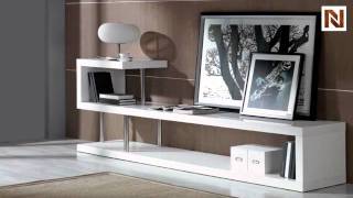 VANCOUVER TV STAND SMALL Modern White Lacquer Tv Stand VGGUWIN5