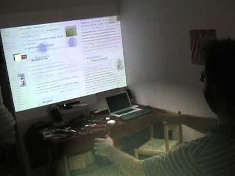 Swim the Web - Kinect SwimBrowser