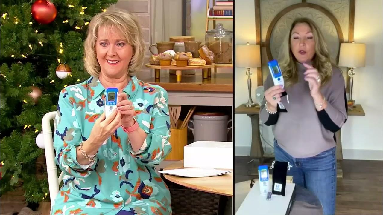 Homewell Essentials NoTouch Digital Thermometer on QVC YouTube