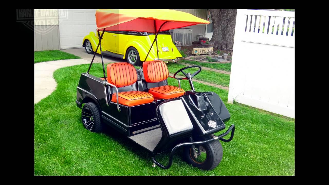 1974 HARLEY DAVIDSON GOLF CART YouTube