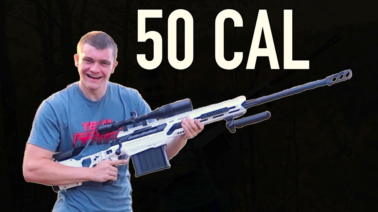 I Bought A 50 Caliber Sniper Rifle Youtube