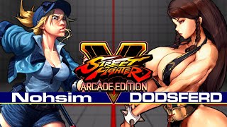 【スト5AE】Nohsim [ ルシア lucia ] vs [ 春麗 チュンリー chun-li ] DODSFERD 【SF5AE】