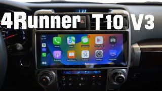 T10 V3 4Runner Head Unit Review  Apple Carplay for 4Runner