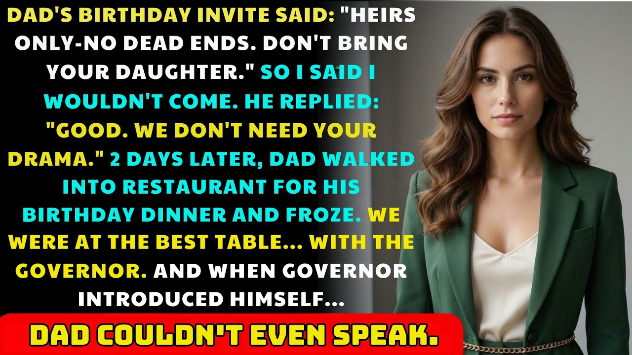 My Dad’s Birthday: “Heirs Only, No Dead Ends—Don’t Bring Your Daughter”—So I Brought The Truth