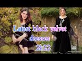 Velvet dresses ideas for winter| special December video | 2k22