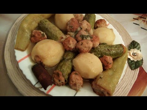 كيتشن كول دولما بالخضر و الدجاج