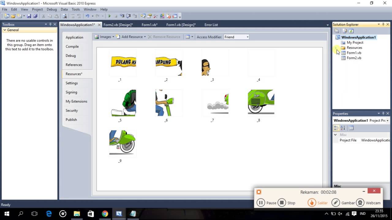 Tutorial Membuat Game Puzzle dengan VB - Kelompok 19 - YouTube