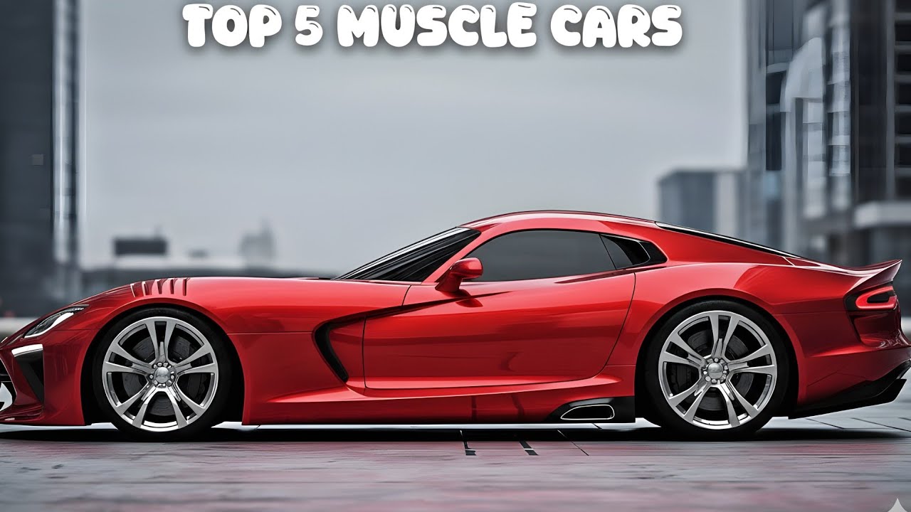 Top 5 2026 American Muscle Cars That Will Blow Your Mind. Drive Verse.