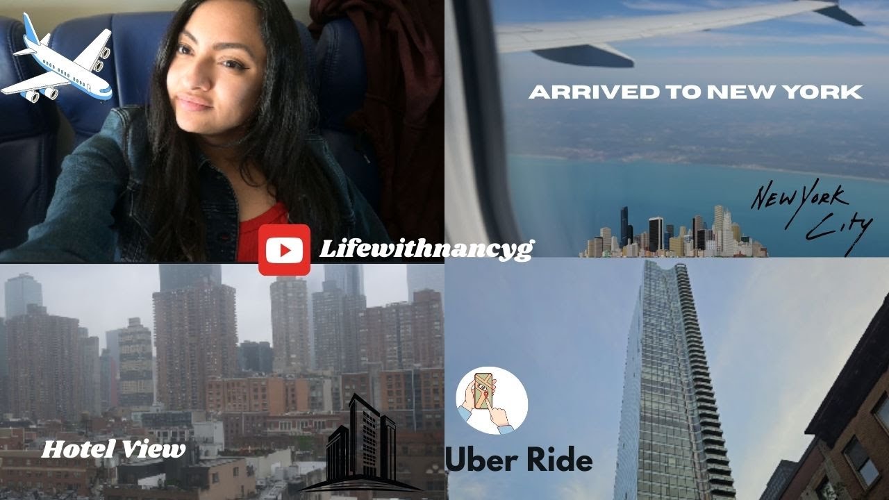 First time on a plane to New York, Uber Ride + more.