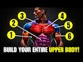 6 Exercises For an Extremely Aesthetic Upper Body: Blow up Arms, Chest, Back and Shoulders