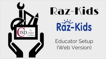 Raz-Kids Educator Setup