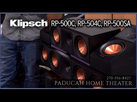 Klipsch RP-500C, RP-504C, RP-500SA - The new generation unboxing continues