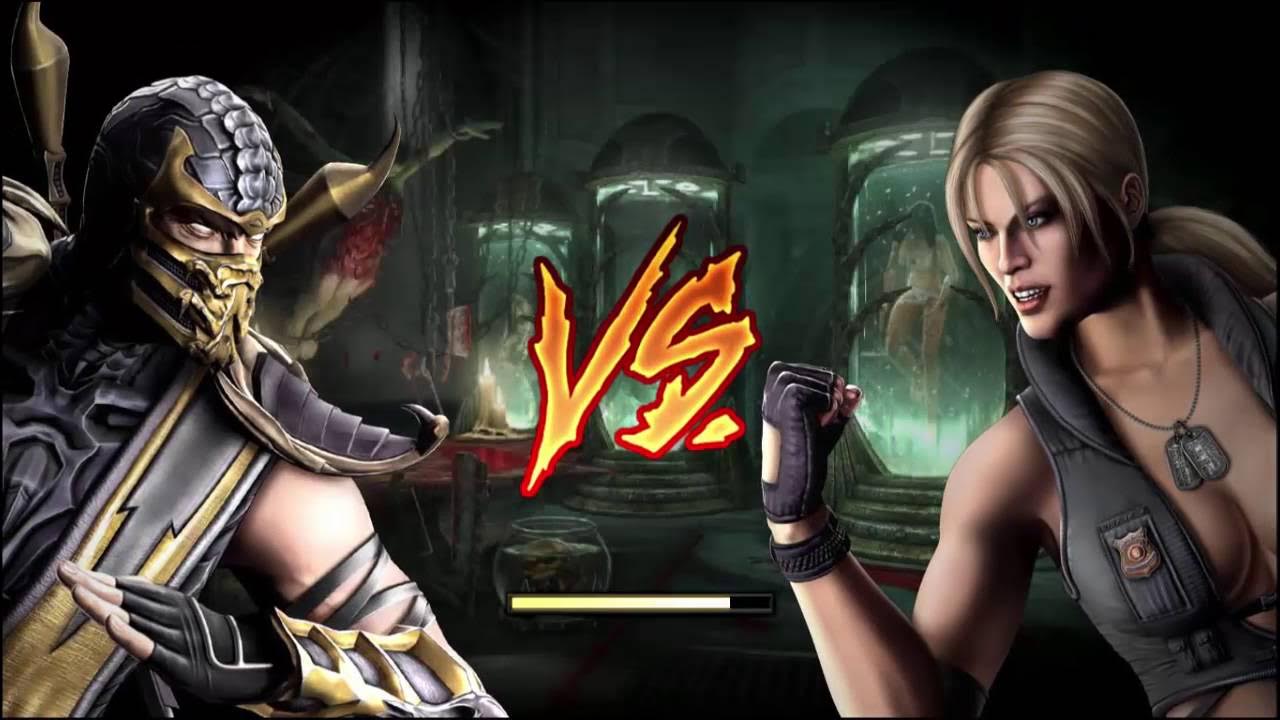 Экран мортал комбат. Vs бой мортал комбат. Mortal Kombat 9 versus. Скорпион мортал комбат файтинг. Мортал комбат экран vs.