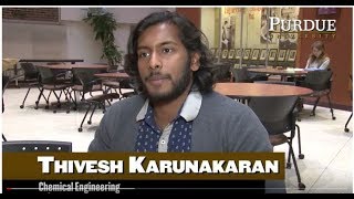 ChE Student Profile: Thivesh Karunakaran, GEARE Experience