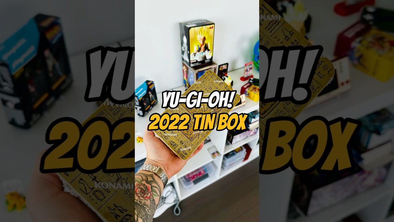 OPENING YU-GI-OH! 2022 TIN OF THE PHARAOH’S GODS FR ! 