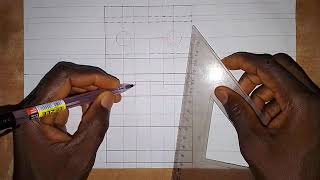 Orthographic Plan of a Guide Bracket