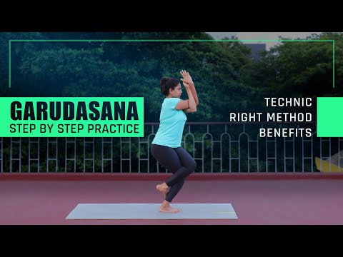 How to do Garudasana perfectly in 5 Minutes | Easy and Effective method | Eagle Pose