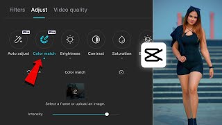 Automatic Video Colour Grading In Capcut | Capcut Auto Video Colour Grading Option | Colour Match screenshot 2