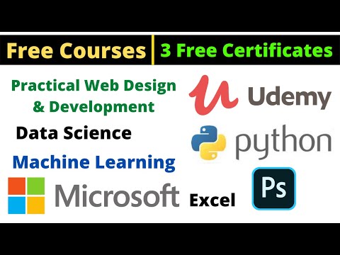 Udemy Free Certificate Courses Machine Learning Data Science HTML Python Online Classes #DeepShukla