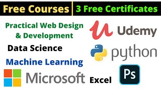 Udemy Free Certificate Courses Machine Learning Data Science HTML Python Online Classes #DeepShukla
