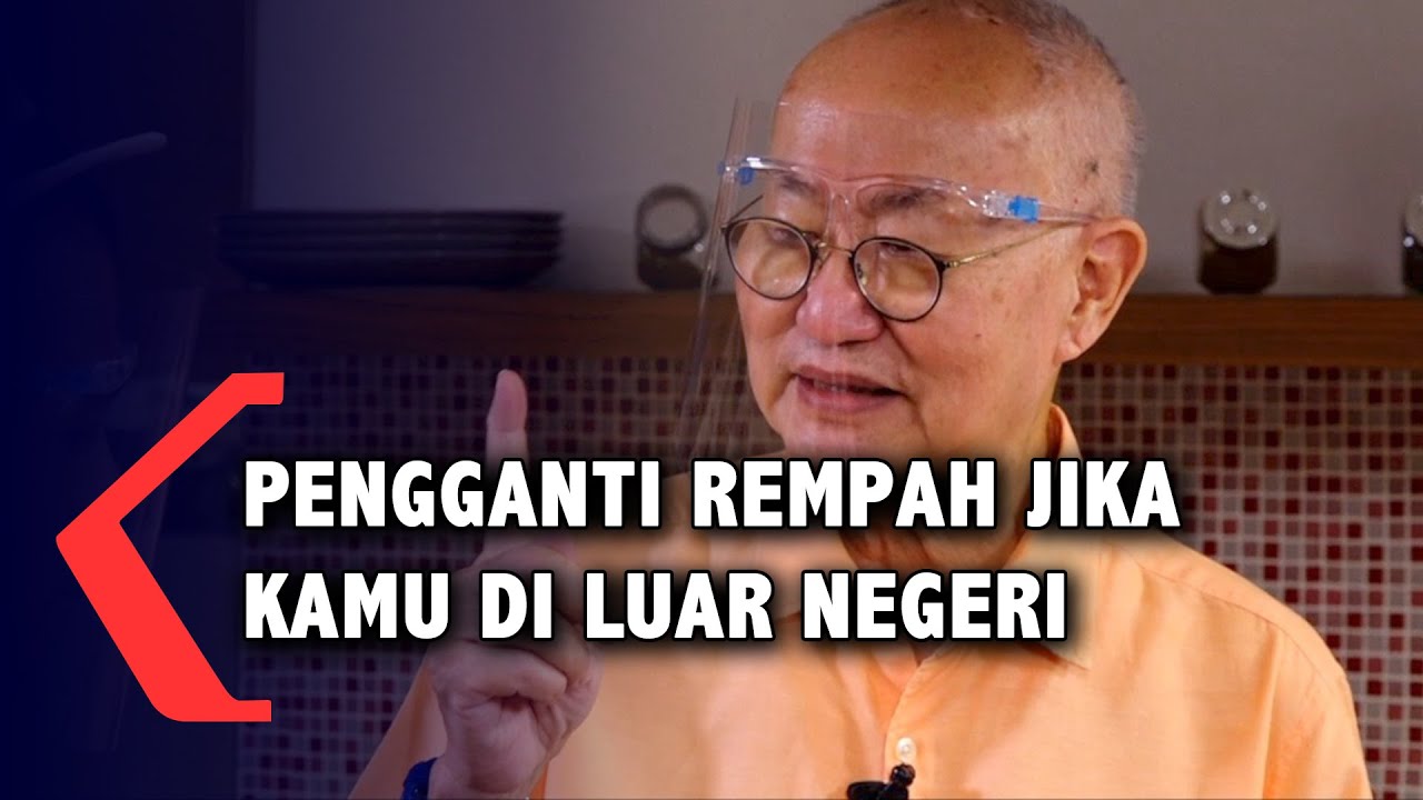 Ini Solusi William Wongso Jika Butuh Bahan Rempah Saat di Luar Negeri