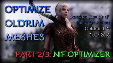 BSA Extracting NIF Optimizer and BSarch - Immersive Armors - PART 2 of 3