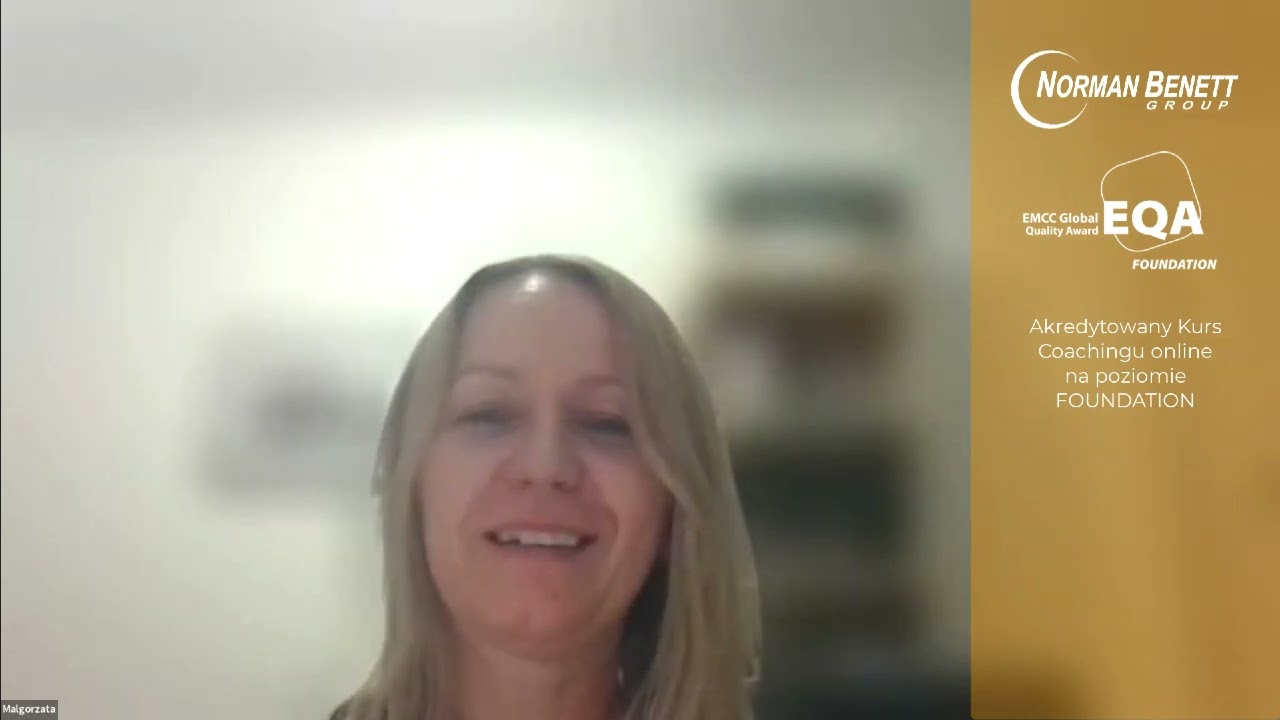 Małgorzata Lewicka - Rekomendacja Akredytowany w EMCC kurs coachingu FOUNDATION online