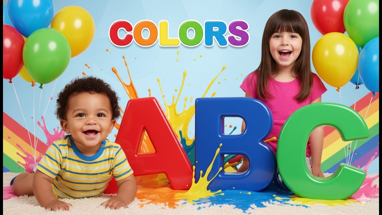 Abc Color Youtube ๐ ABC Colors Train Song | Fun AโZ Learning Journey | ABC Magic Songs ...