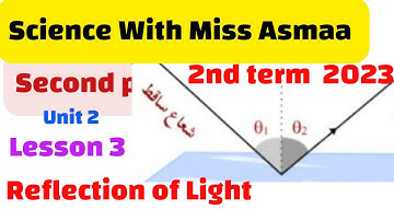 prep.2-science-second term-unit 2-lesson 3-light refractionشرح ساينس تانيه اعدادي الترم 2 الوحدة2