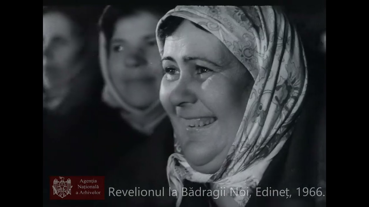 Revelionul la Bădragii Noi, Edineț, 1966.