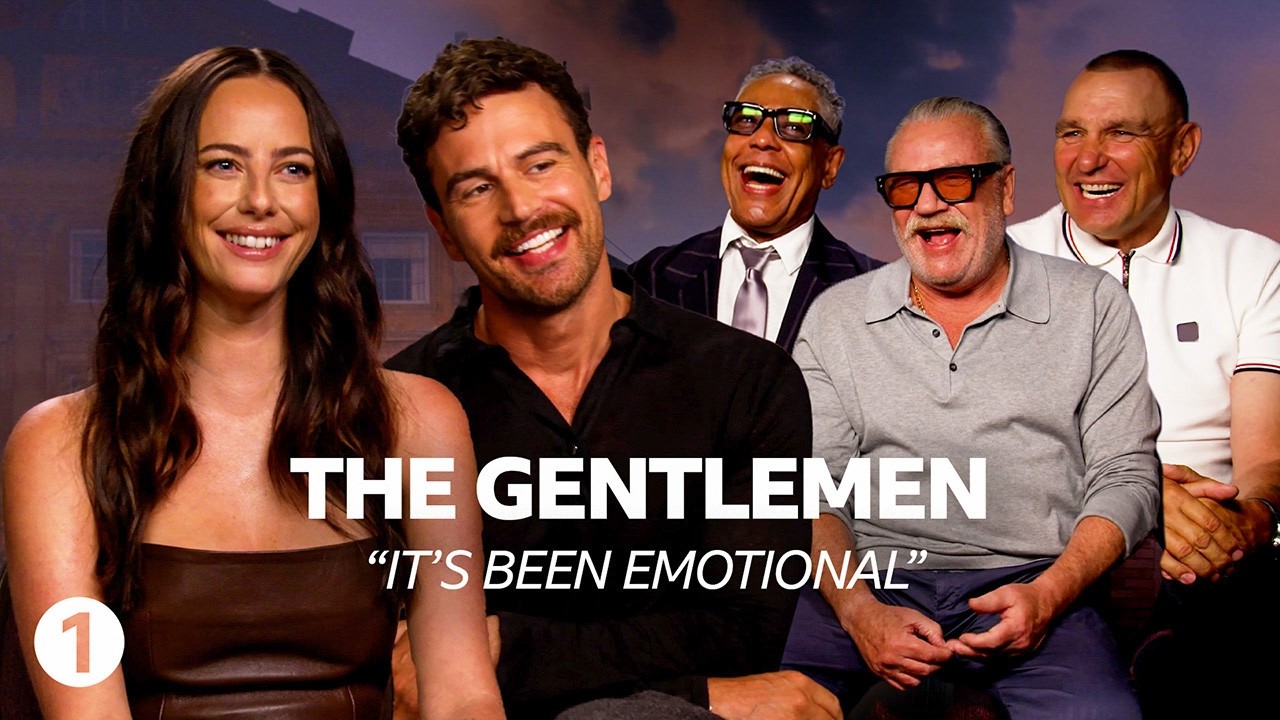 "It's been emotional" Theo James & Kaya Scodelario on The Gentlemen & The Maze Runner WhatsApp Group, on YouTube
