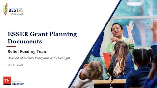 ESSER Grant Planning Documents (Updated January 2023)