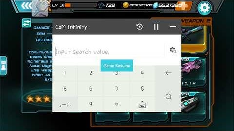 COM infinity how to hack elite weapons