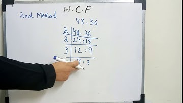 Highest Common Factor by Second Method 5th Grade Maths in Urdu-Lesson 3