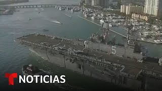 Miami le da la bienvenida a la Semana de la Flota Naval | Noticias Telemundo