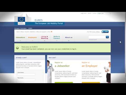 How to use the EURES Portal -- for employers